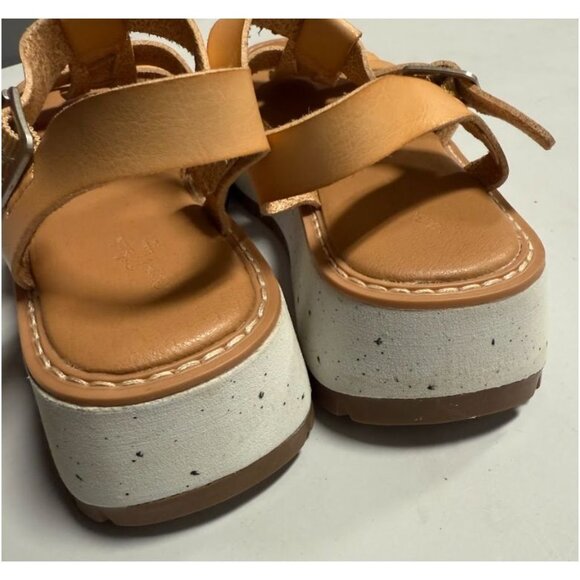 Universal Thread Justine Tan Platform Sandals Womens Shoes Sz 6 - Picture 7 of 8